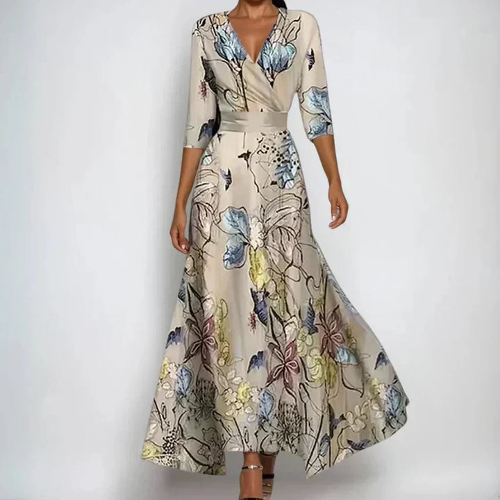 Emily | Elegantes Blumenkleid