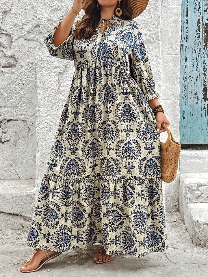 Molly - Boho-Mosaik-Kleid