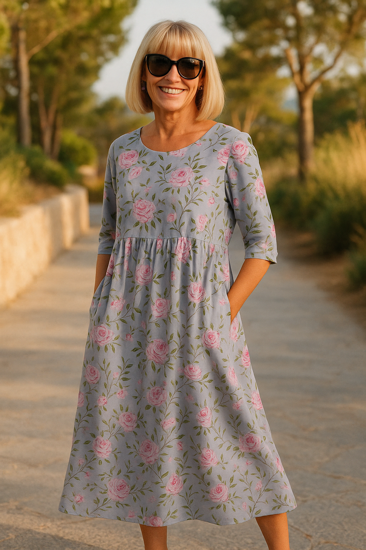 MIDI RELAX KLEID LUNA