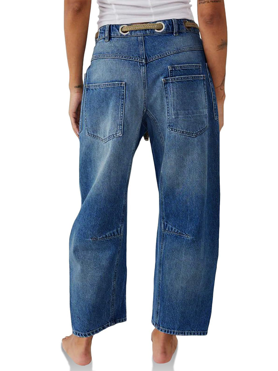 Sabine - Patchwork-Jeans