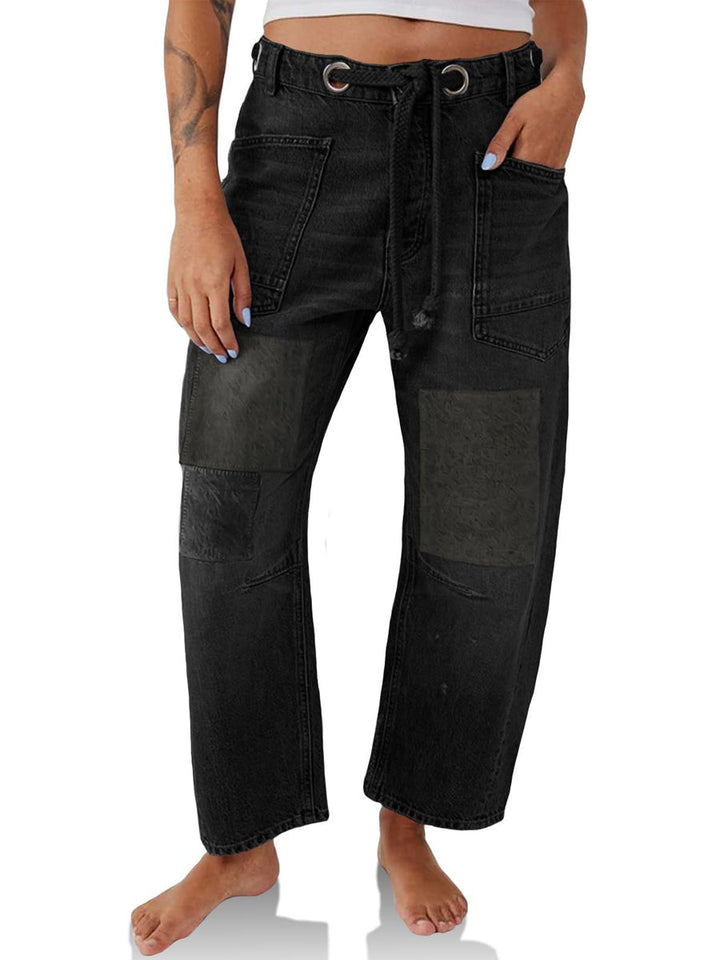 Sabine - Patchwork-Jeans